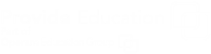 Provide Education white logo